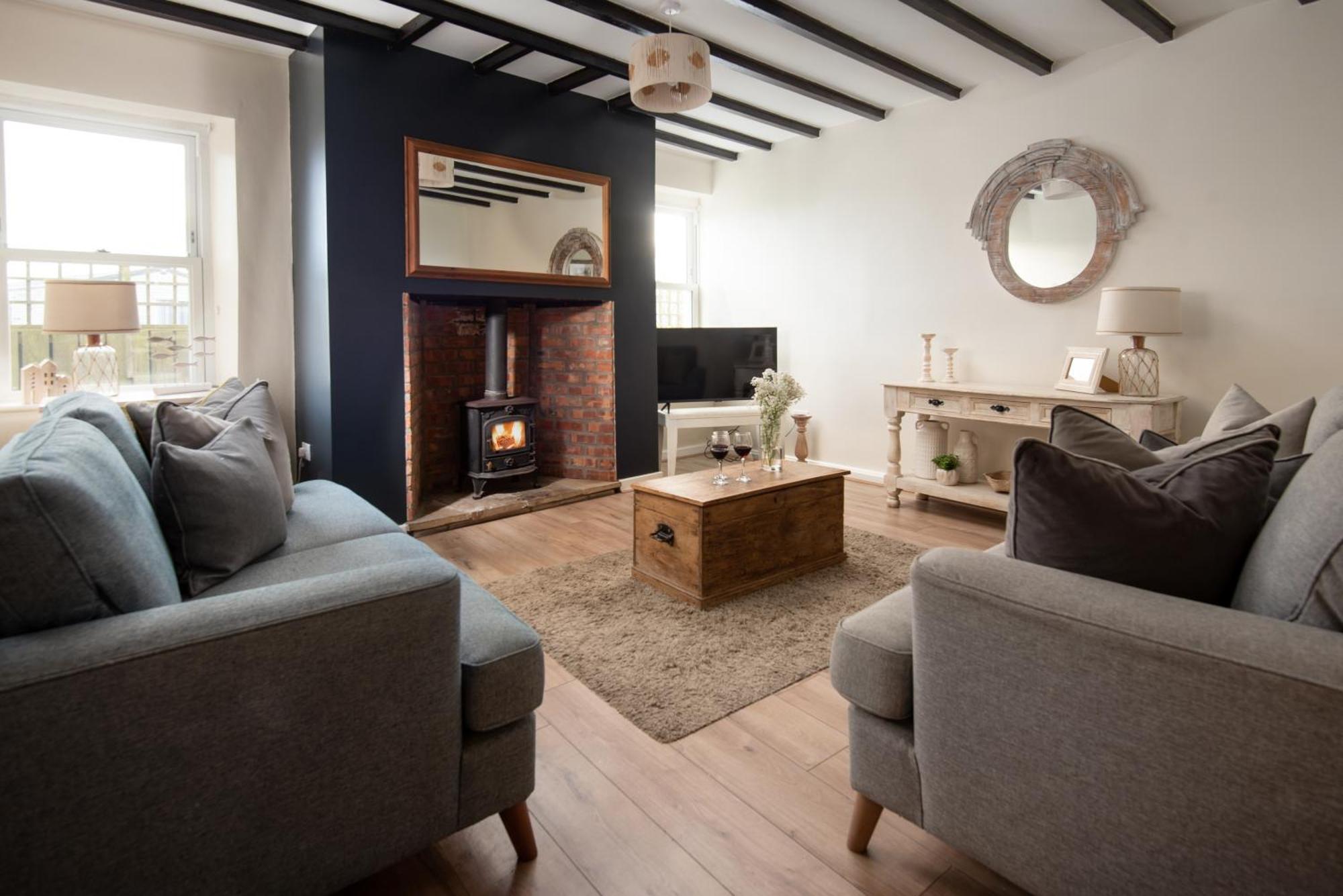 Hexham Cottage By Coast & Country Stays سيهاوسز المظهر الخارجي الصورة
